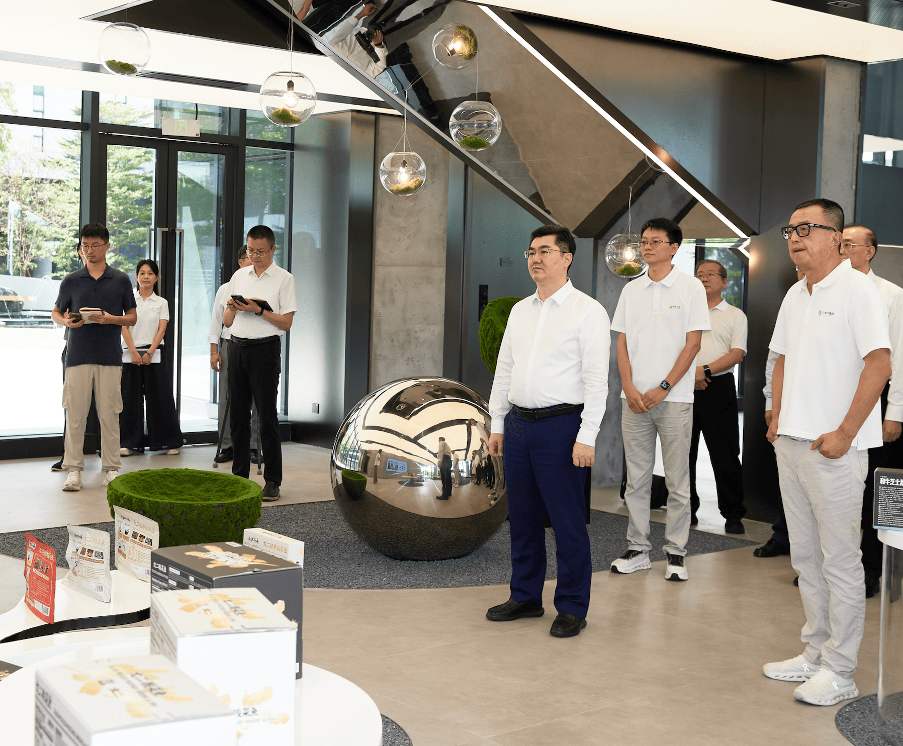 孙志洋市长调研乐动官方网页版-乐动（中国）
集团全国供应链中心基地